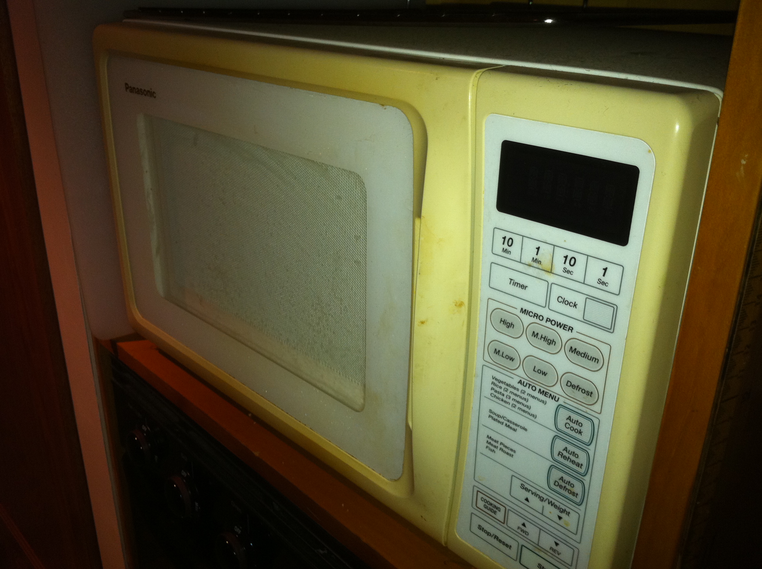 the old microwave